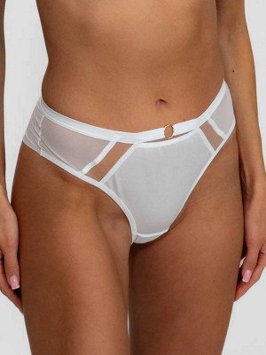 Трусы бразильяно Subtille BUTTERFLY WHITE Mini